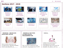 Tablet Screenshot of eci-liege.info